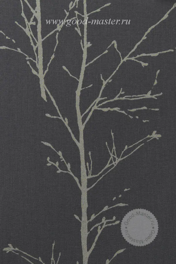 ткань Рулонные шторы Уни1 Тальник темно.серый_1881