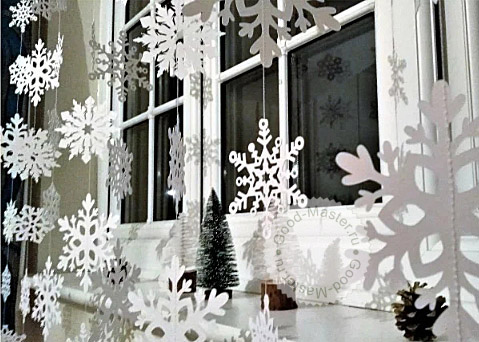 Как украсить окна к Новому году своими руками: лучшие идеи