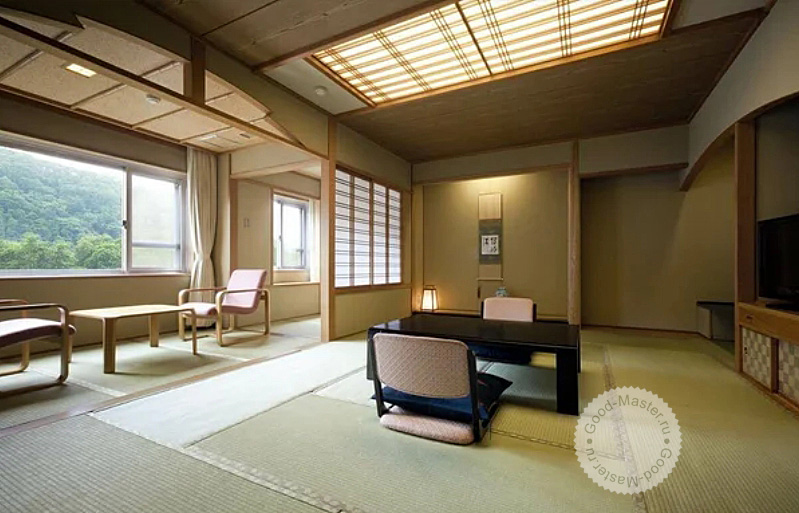Шторы в японском доме: особенности восточного мировоззрения